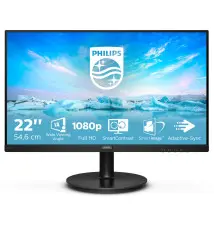 Monitor PHILIPS V Line 221V8 22" (4ms - 75Hz - VA)