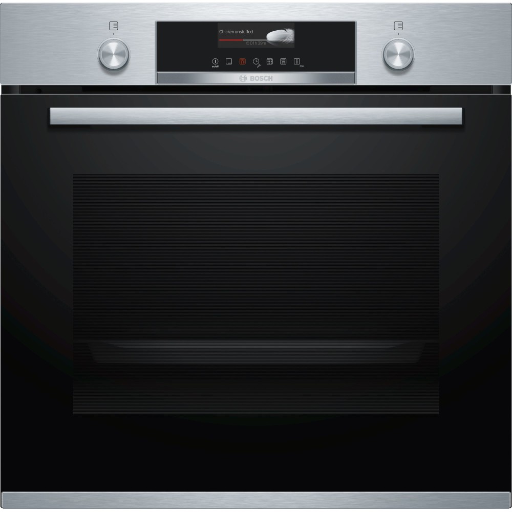 Bosch Serie 6 HBG579BS0 forno 71 l A Preto, Aço inoxidável