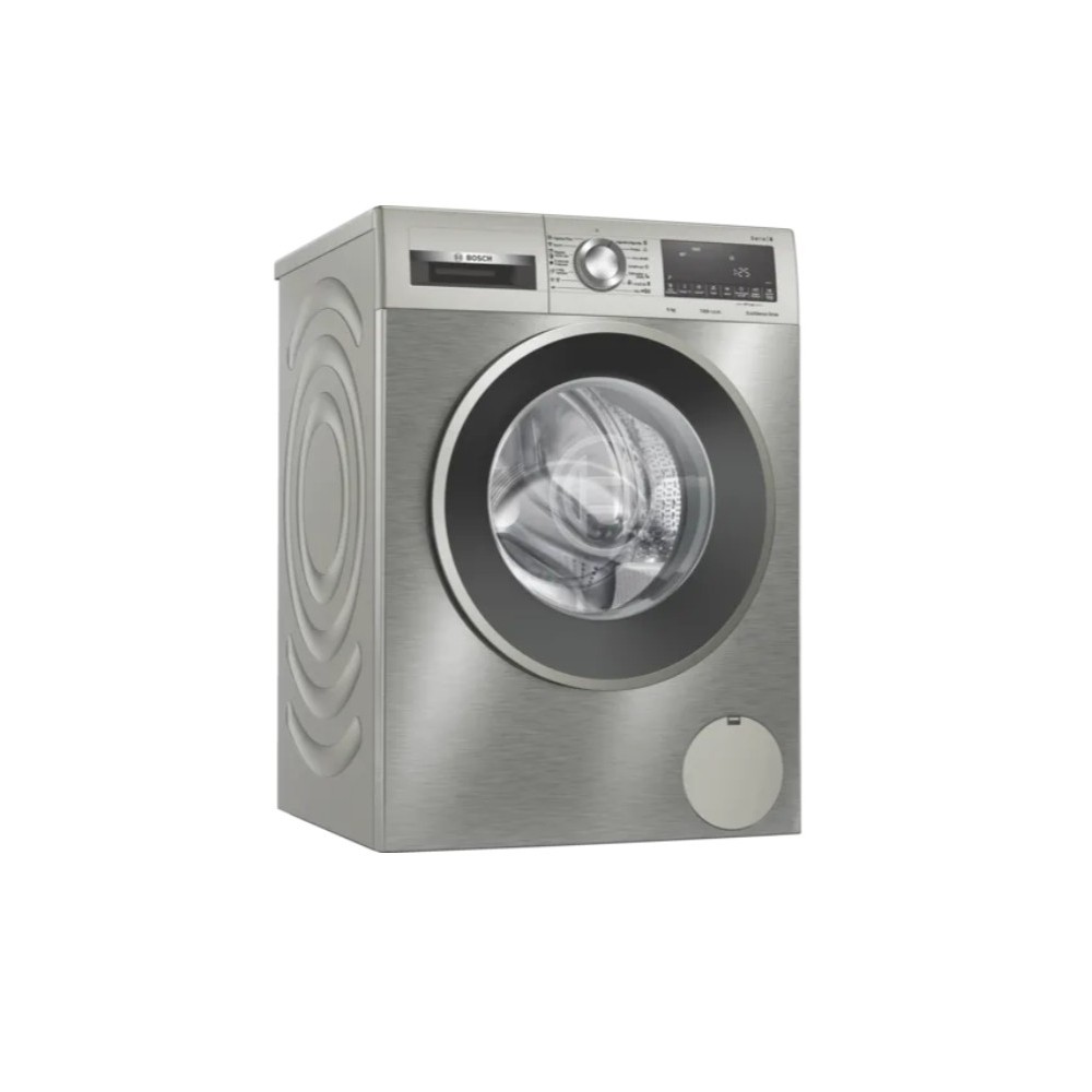 Bosch Serie 6 WGG1420XES máquina de lavar Carregamento frontal 9 kg 1200 RPM Aço inoxidável