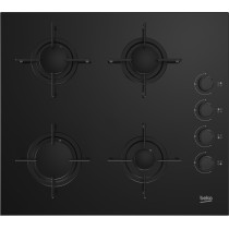 Beko HING 64120 SB placa Preto Embutido 65 cm Gás 4 zona(s)