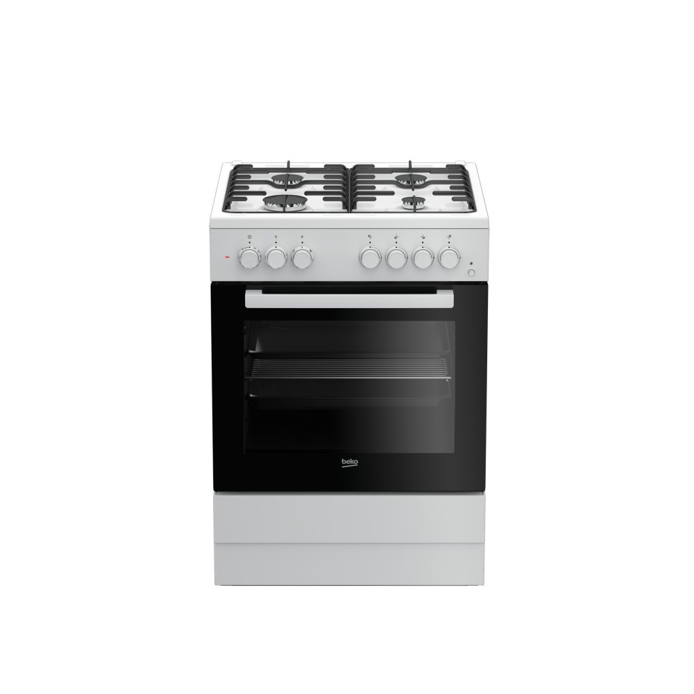 Beko FSE62110DW Fogão independente Eléctrico Gás Branco A