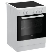 Beko FSS67000GW fogão Fogão independente Eléctrico Cerâmica Branco