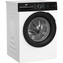 Beko b300 BM3WFSU39413 máquina de lavar Carregamento frontal 9 kg 1400 RPM Preto, Branco