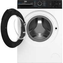 Beko b300 BM3WFSU39413 máquina de lavar Carregamento frontal 9 kg 1400 RPM Preto, Branco