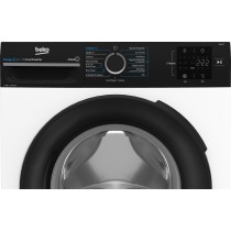 Beko b300 BM3WFSU39413 máquina de lavar Carregamento frontal 9 kg 1400 RPM Preto, Branco