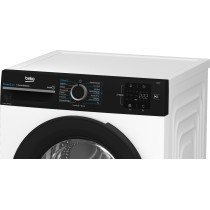 Beko b300 BM3WFSU39413 máquina de lavar Carregamento frontal 9 kg 1400 RPM Preto, Branco