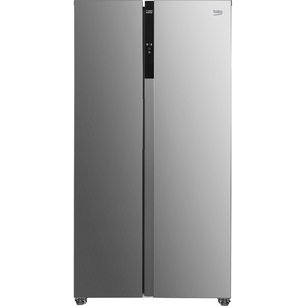 Beko GNO5323XPN frigorífico americano Independente 532 l D Aço inoxidável