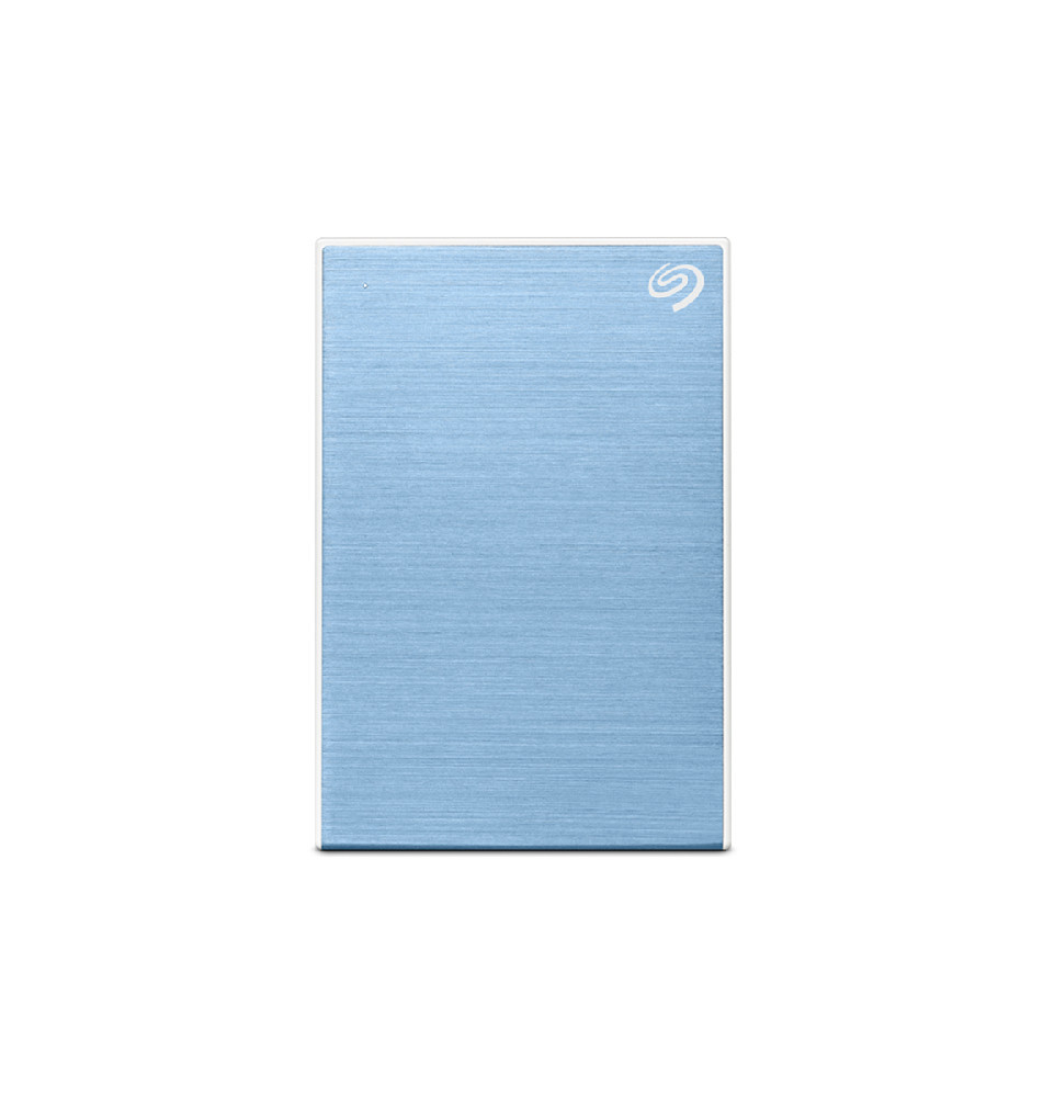 SEAGATE One Touch 2TB External HDD with Password Protection Light Blue