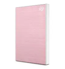 SEAGATE One Touch 2TB External HDD with Password Protection Rose Gold