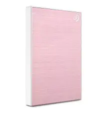 SEAGATE One Touch 2TB External HDD with Password Protection Rose Gold