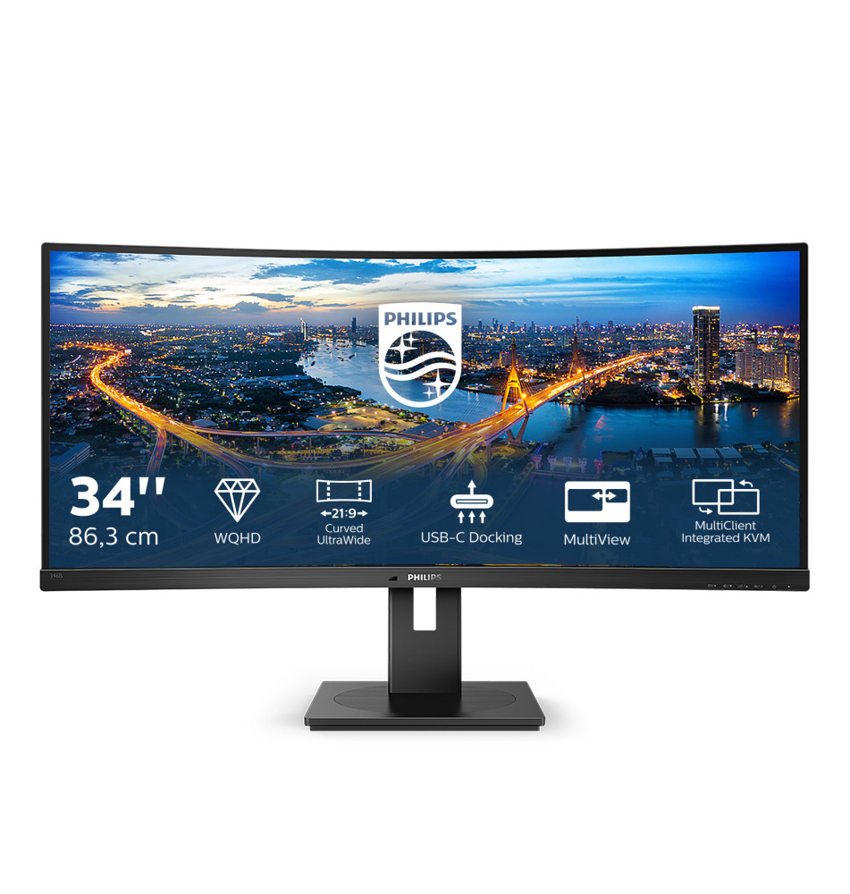 Monitor PHILIPS B Line 346B1C 34" (4ms - 100Hz - VA)