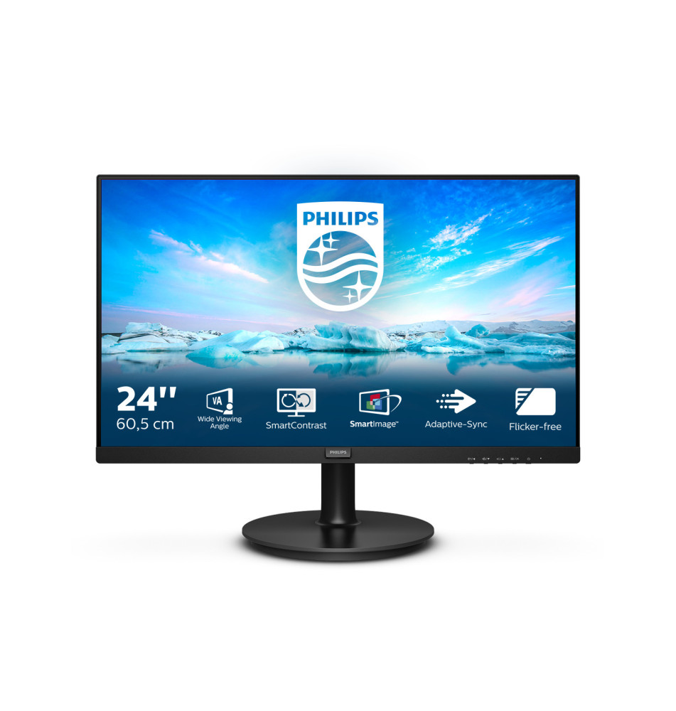 Monitor PHILIPS V Line 242V8LA 24'' (4ms - 75Hz - VA)