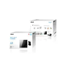 Combo DVD Blu-Ray ASUS SBC-06D2X-U (Leitor - Gravador - Preto)