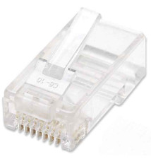 Conector RJ-45 INTELLINET (100 unidades - Transparente - U UTP)