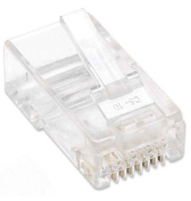 Conector RJ-45 INTELLINET (100 unidades - Transparente - U UTP)