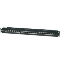 Patch Panel RJ-45 INTELLINET (24 portas - F UTP - Preto)
