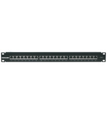 Patch Panel RJ-45 INTELLINET (24 portas - F UTP - Preto)