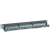 Patch Panel RJ-45 INTELLINET (24 portas - F UTP - Preto)