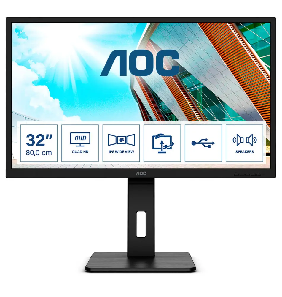 Monitor AOC P2 Q32P2 32'' (4ms - 75Hz - IPS)