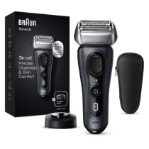 Braun Series 8 8413s Wet&Dry Máquina de barbear com lâminas que se adaptam ao contorno do rosto Aparador