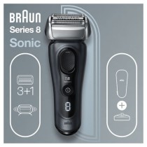 Braun Series 8 8413s Wet&Dry Máquina de barbear com lâminas que se adaptam ao contorno do rosto Aparador