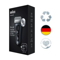 Braun Series 8 8413s Wet&Dry Máquina de barbear com lâminas que se adaptam ao contorno do rosto Aparador