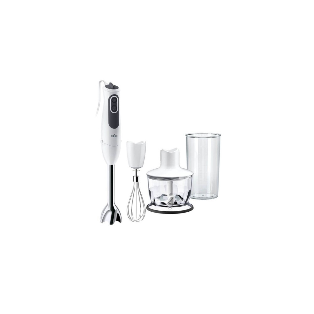 Braun MQ 3135 WH Sauce 0,5 l Varinha mágica 750 W Preto, Branco