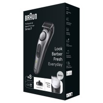 Braun BeardTrimmer 7 BT7420 Bateria 40 2 cm Preto, Cinzento