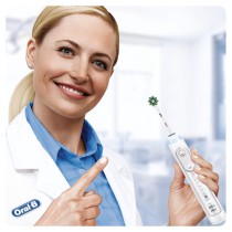 Oral-B CrossAction 80339345 cabeça de escova de dentes 6 unidade(s) Azul, Verde, Branco