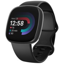 Smartwatch com GPS Fitbit Versa 4 (Preto) - FB523BKBK