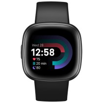 Smartwatch com GPS Fitbit Versa 4 (Preto) - FB523BKBK