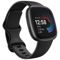 Smartwatch com GPS Fitbit Versa 4 (Preto) - FB523BKBK