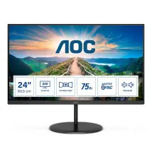 Monitor AOC V4 Q24V4EA 24'' (4ms - 75Hz - IPS)