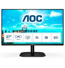 Monitor AOC B2 27B2QAM 27'' (4ms - 75Hz - VA)