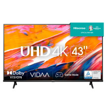 Televisor HISENSE 43A6K 43'' (LED - 4K Ultra HD - Preto)