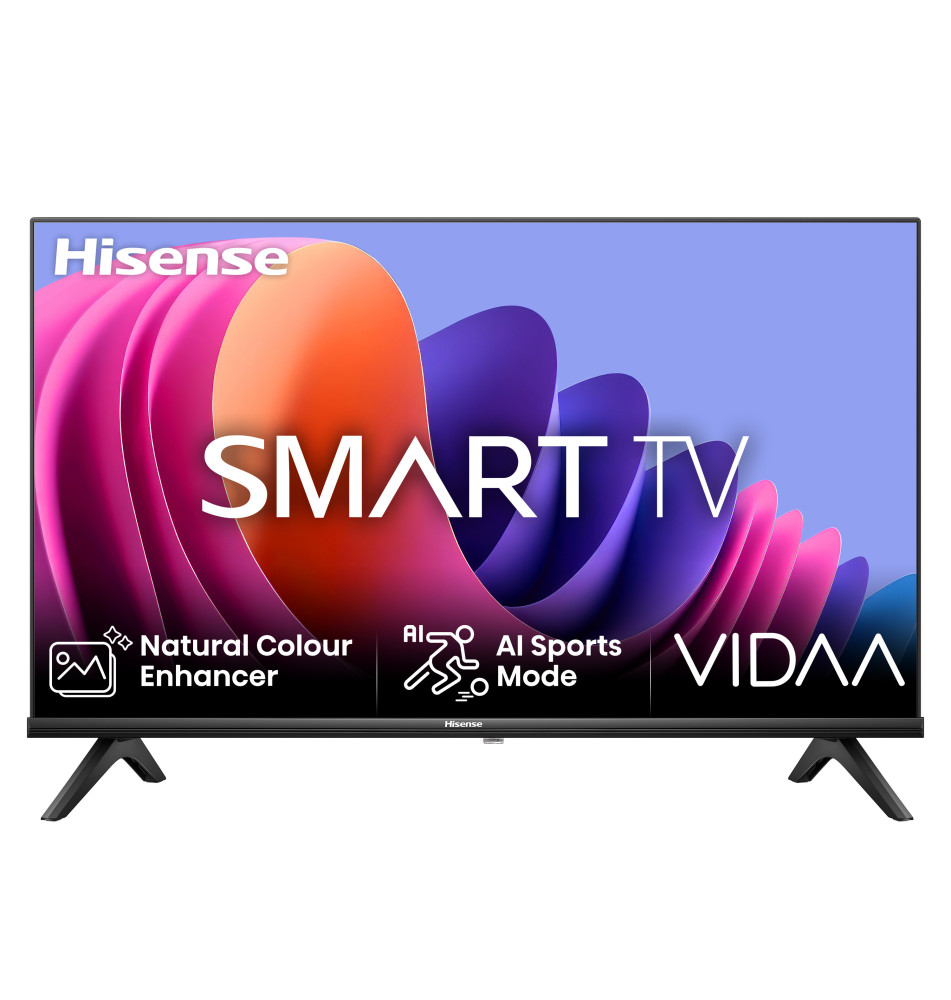 Televisor HISENSE 40A4N 40'' (QLED - Full HD - Preto)