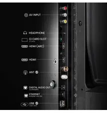 Televisor HISENSE 40A4N 40'' (QLED - Full HD - Preto)