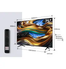 Televisor TCL 75P755 75'' (LED - 4K Ultra HD - Titânio)