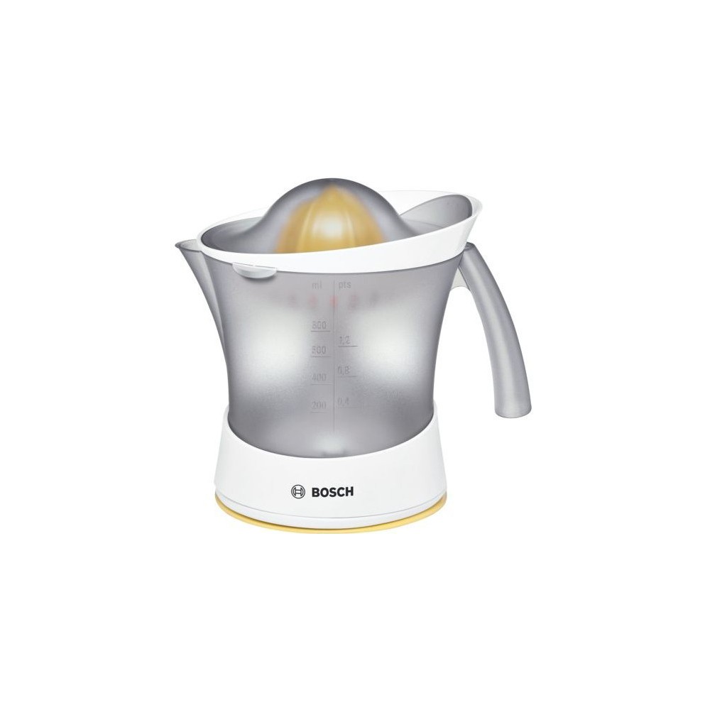 Bosch MCP3500 espremedor de citrinos elétricos 0,8 l 25 W Branco, Amarelo