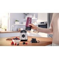 Bosch VitaPower MMB2111M liquidificador 0,6 l 450 W Aço inoxidável