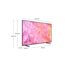 Televisor SAMSUNG Series 6 QE43Q60CAUXXH 43'' (QLED - 4K Ultra HD - Cinzento)