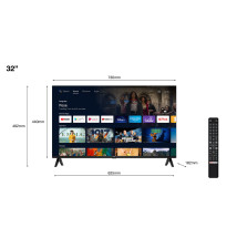 Televisor TCL S5400A 32'' (LED - HD - Prateado)