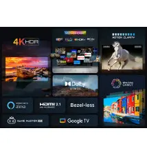 Televisor TCL P755 50'' (LED - 4K Ultra HD - Titânio)