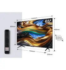 Televisor TCL 65P755 65'' (LED - 4K Ultra HD - Titânio)