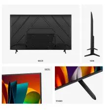 Televisor HISENSE 55A6N 55'' (LED - 4K Ultra HD - Preto)