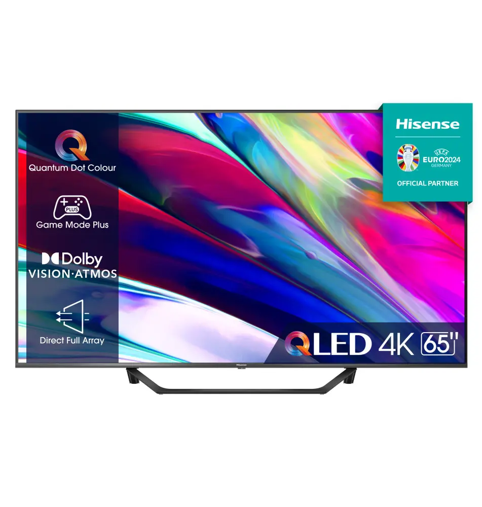 Televisor HISENSE 65A7KQ 65'' (QLED - 4K Ultra HD - Preto)