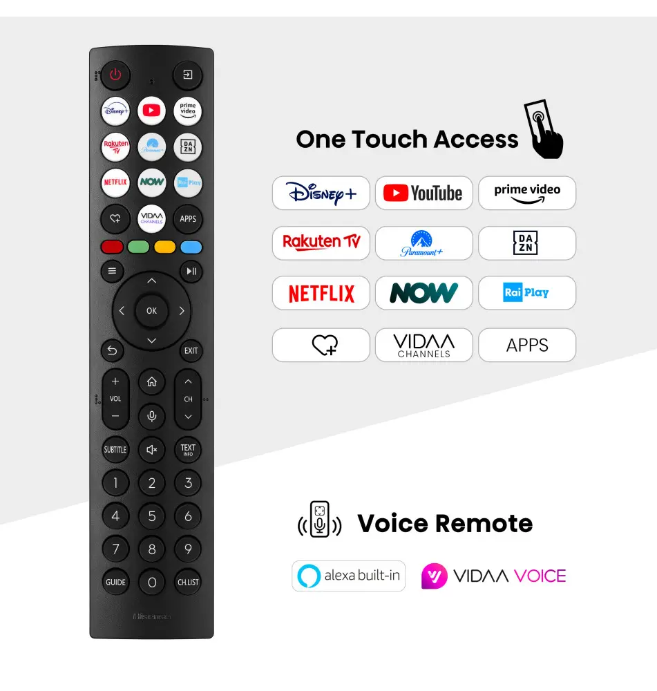 Televisor HISENSE 75U6NQ 75'' (QNED - 4K Ultra HD - Cinzento)
