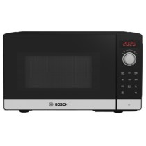 Bosch Serie 2 FFL023MS2 microondas Balcão Apenas micro-ondas 20 l 800 W Preto, Aço inoxidável