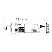 Bosch 0 601 220 100 rebarbadora reta e direita 10000 RPM 650 W