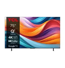 Televisor TCL 75T7B 75'' (QLED Pro - 4K Ultra HD - Titânio)